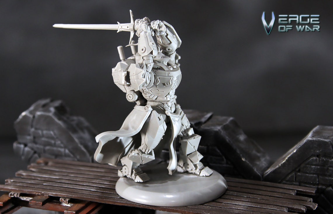 Army Noble House Knight Free pose scifi miniatures 28mm Etsy
