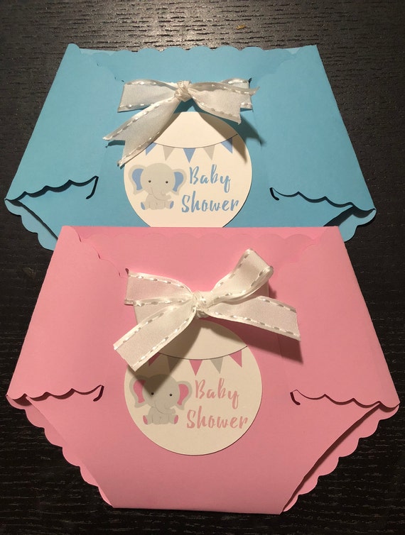 folded baby shower invitations