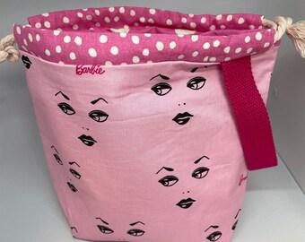 Small Barbie drawstring bag