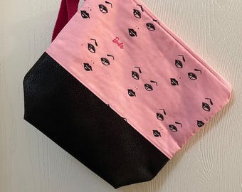 Medium Barbie zipper bag