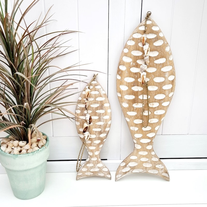 Wooden Fish Wall Decor - Etsy