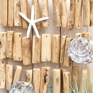 Driftwood Wind Chime, Driftwood Wall Decor, Coastal Wall Decor, Coastal Wind Chime, Coastal Decor, Beach House Decor