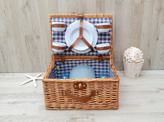 Vintage picnic basket deals