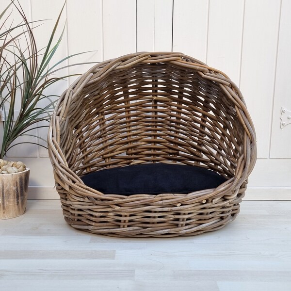 Wicker Cat House Etsy