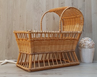 Rattan Crib | Etsy