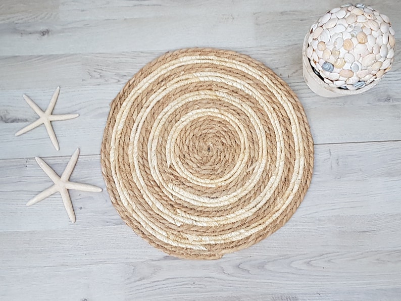 Vintage Wicker Wall Decor Wicker Coaster Decorative Etsy