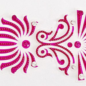 Körper Tattoo Bindi Aufkleber Körperkunst Mode Accessoire Wiederverwendbar Schmuck Festival