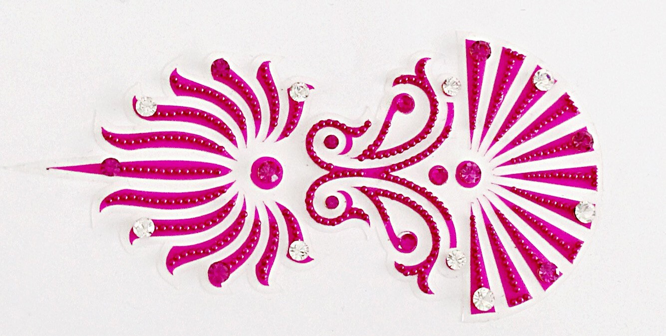 Body Tattoo Bindi Sticker Body Art Fashion Accessory Reusable Jewels ...