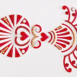 Body Tattoo Bindi Sticker Body Art Mode Accessoire Wiederverwendbar Schmuck Festival
