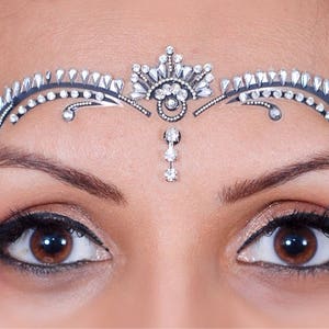 Bindi Bridal Peer Face Gems Sticker Jewels Bindi Dots Body Art