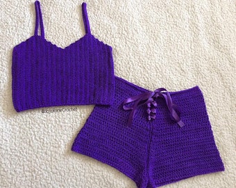 Crochet Shorts Pattern Etsy Crochet Shorts Pattern Etsy