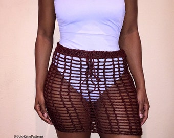 Mesh Skirt Pattern