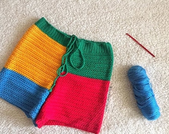 Crayola Shorts Pattern