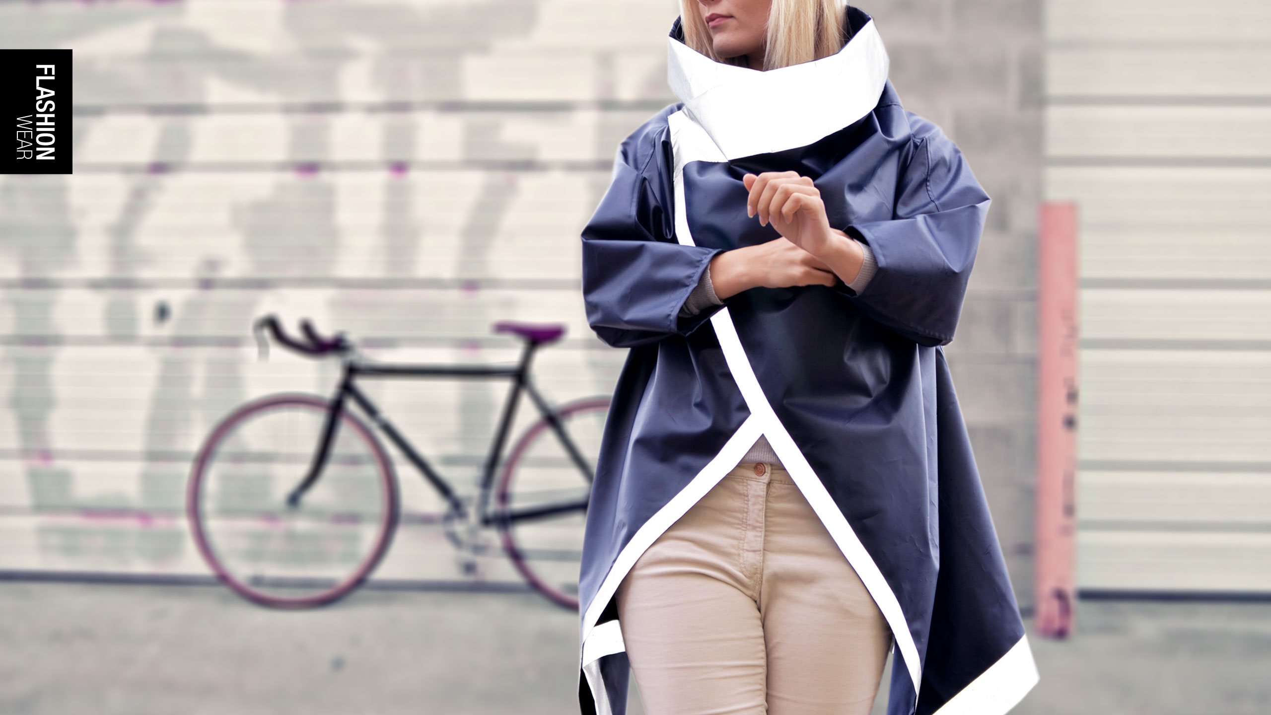 mens reflective rain jacket