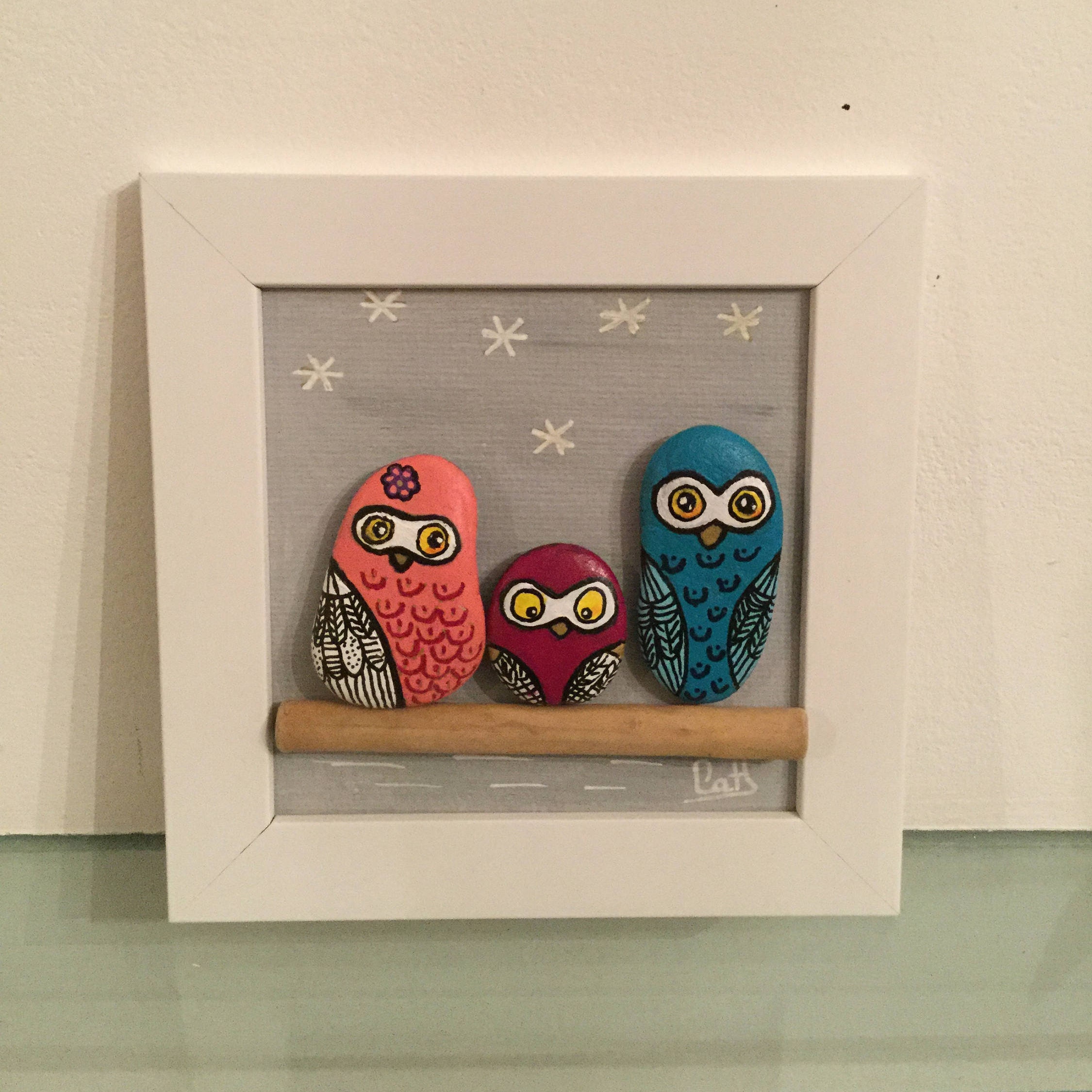 Tableaux Galets Peints