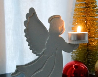 Angel Tealight Holder, Christmas Angle Holder, Angel Decoration, Christmas Ornaments, Angel Ornament, Christmas gifts, Tealight Holder
