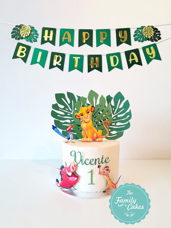 Lion King Cake Topper Simba Topper Lion King Theme Disney Etsy Italia