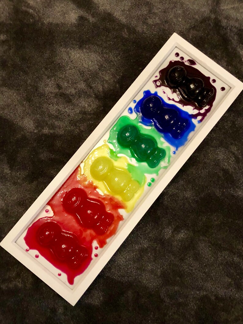 Limited Edition Pride Rainbow Melting Jelly Babies Artwork Etsy