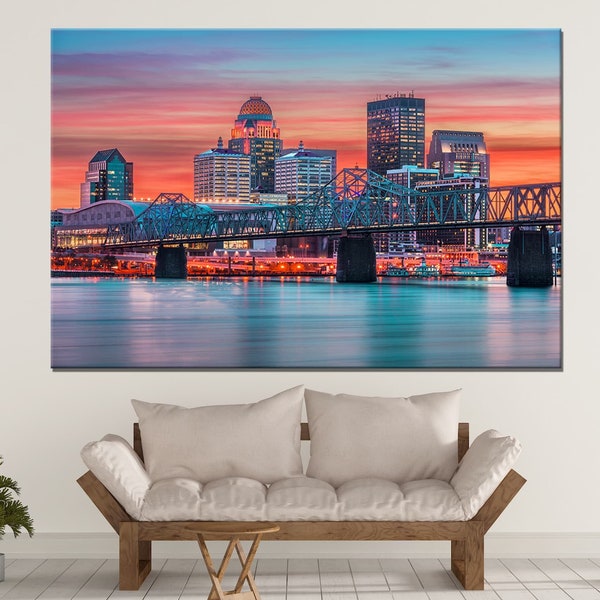 Louisville Skyline Etsy
