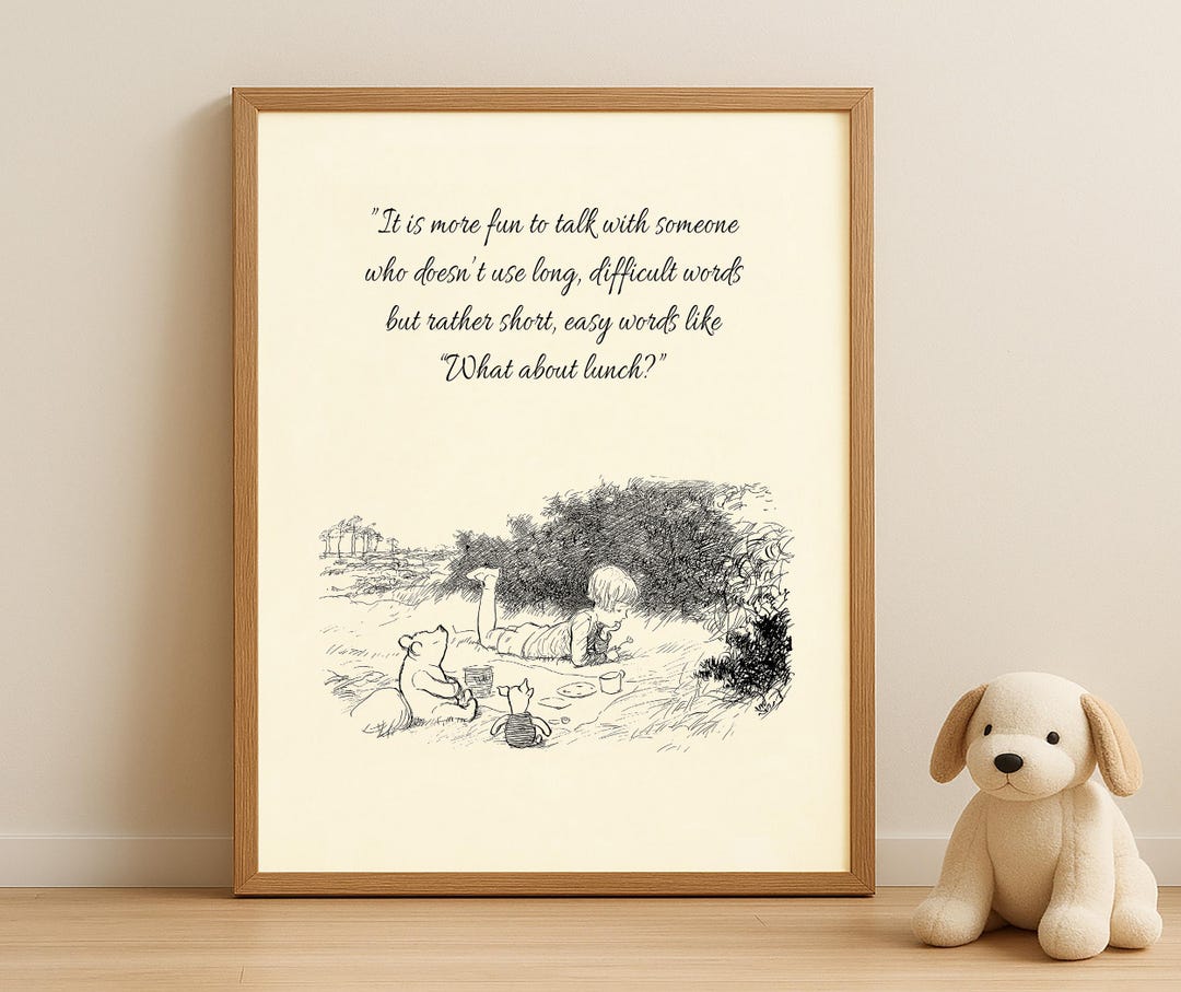 vintage-winnie-the-pooh-picnic-poster-1926-milne-illustration-pooh