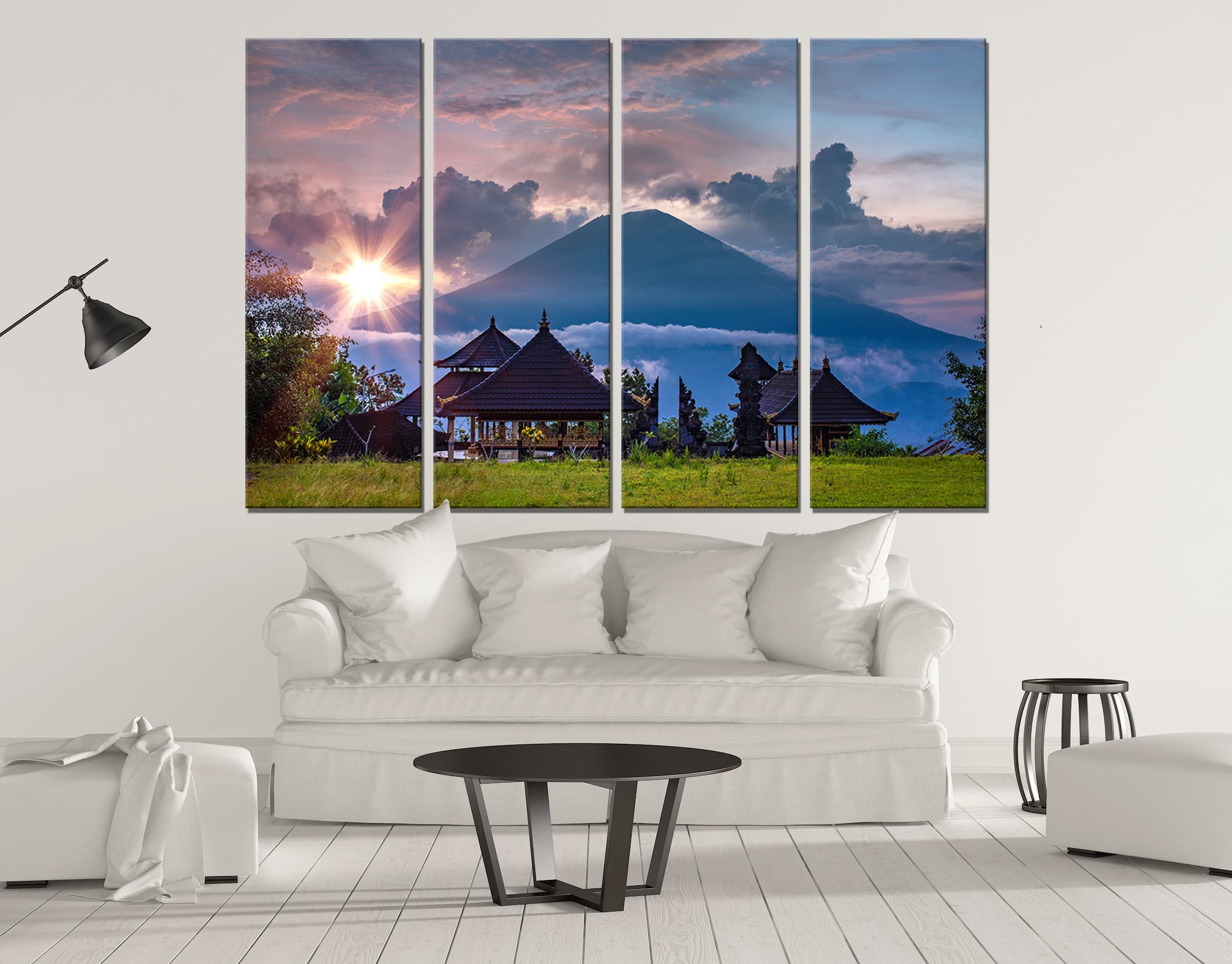 Pura Lempuyang Bali Indonesia Canvas Wall Art Decor Print | Etsy