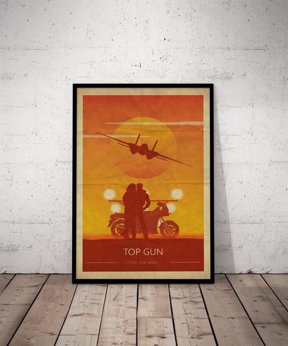 Top Gun Wall Art Tom Cruise Top Gun Poster Top Gun Decor Top Etsy Finland