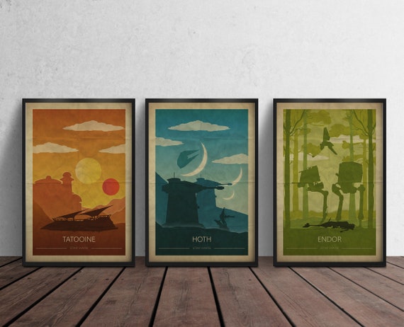 star wars wall posters