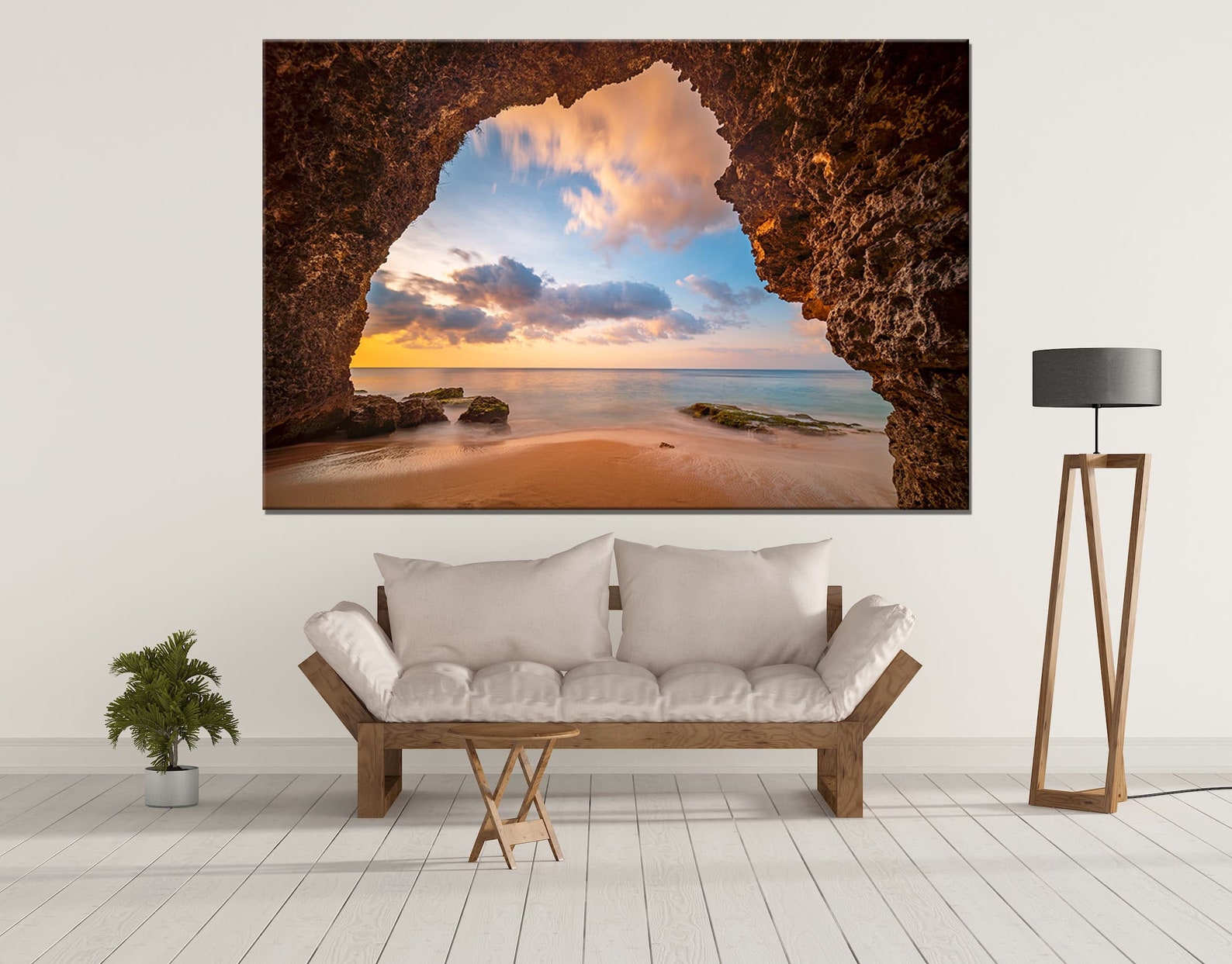 Bali Indonesia Canvas Wall Art Decor Stampa Skyline Pronto a | Etsy