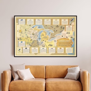 Ta-Non-Kah's Indians of the Paper Country - vintage poster