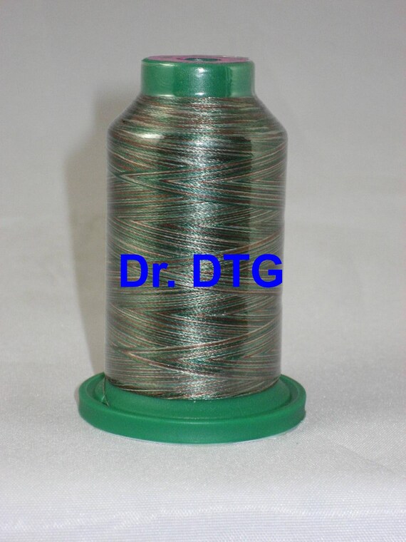 Isacord Variegated Thread Color Chart