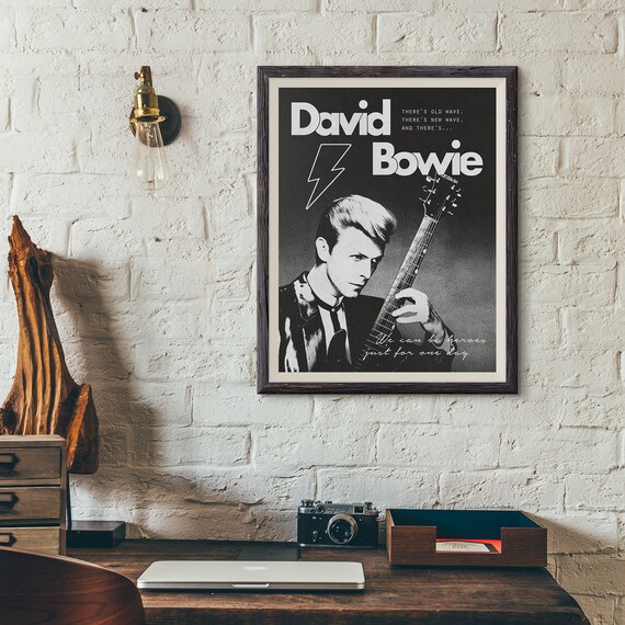 Ziggy Stardust". album iconique Rétro Poster A1 A2 A3 A4 Tailles "David Bowie