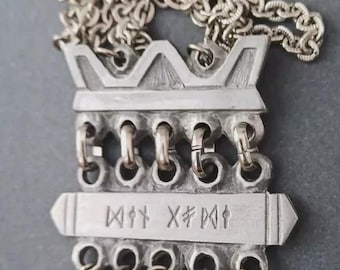 A lovely vintage Eivind Hillestad, Norway large articulated pendant
