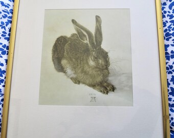 thumbnail image 2 of Albrecht Durer 'Young Hare' Fine Art Print – 8x10 Real Canvas – Giclée Reproduction 2 of 6