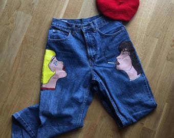 Face Off Mom Jeans