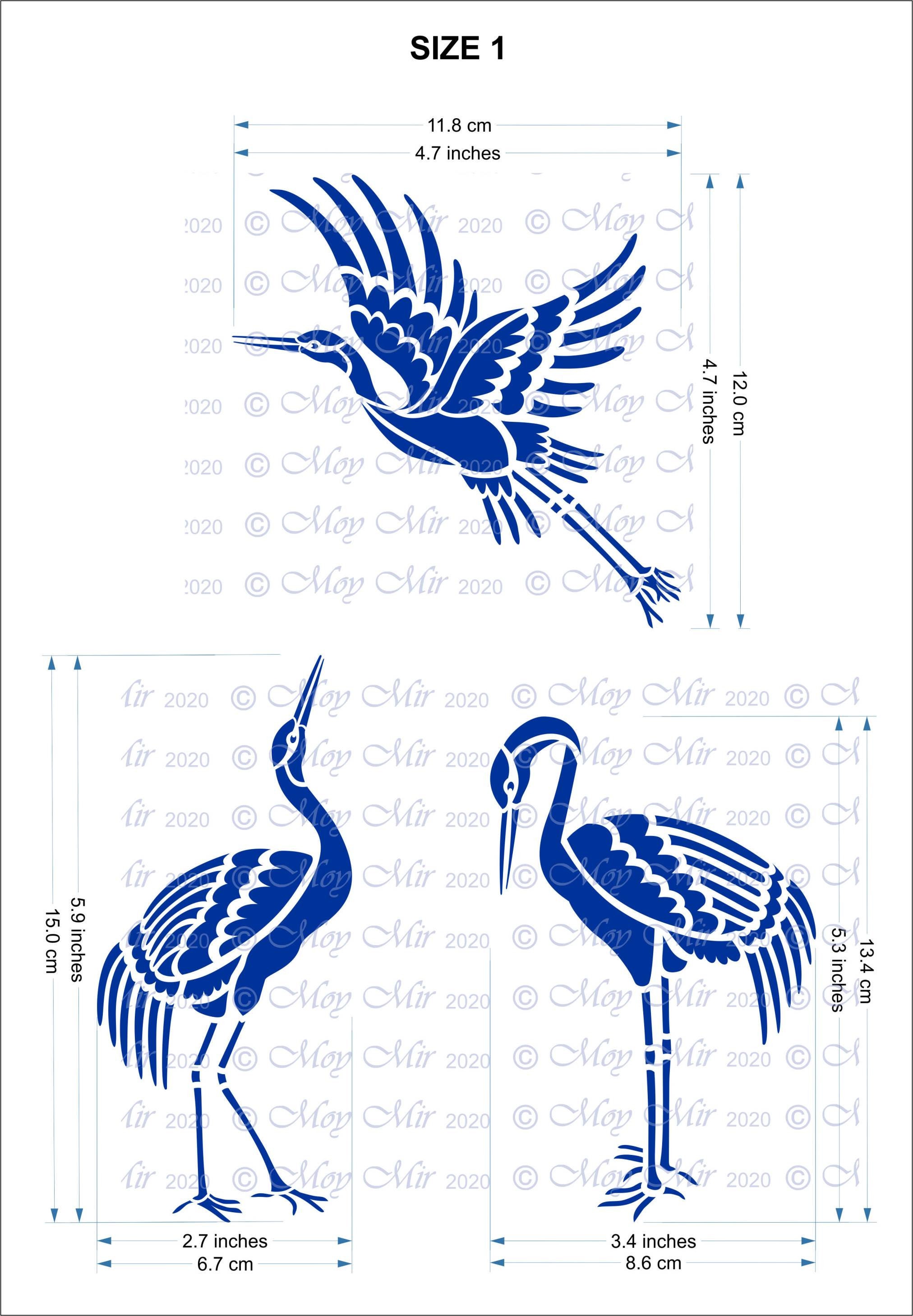 2 Stencil Rondini E Fiori 30x30cm - Per Pittura Su Legno Fai Da Te | Riutilizzabili E Facili Da Usare - Foto 3