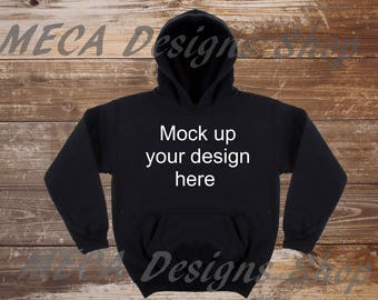 Hoodie Mock Up Blank Black Hoodie Mockup Apparel Mockup Black Flat Mock Up Hoodie Flat Lay Mock Up Jpg Download Black Pull Over Hoodie