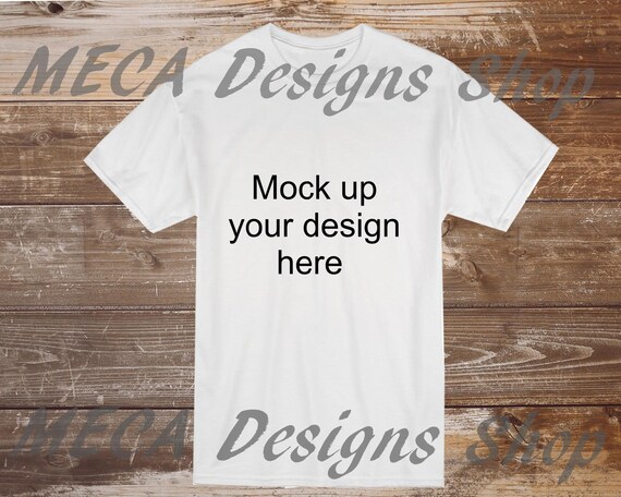White Unisex T-Shirt PSD Mockup Template Mock Up White Flat White Unisex T-Shirt PSD Mockup Template Mock Up White Flat
