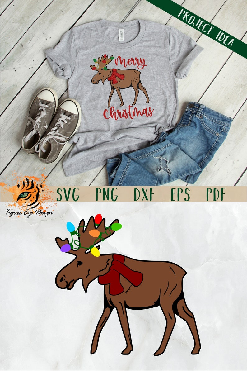 Download Christmas Moose svg Christmas SVG Moose SVG Christmas | Etsy
