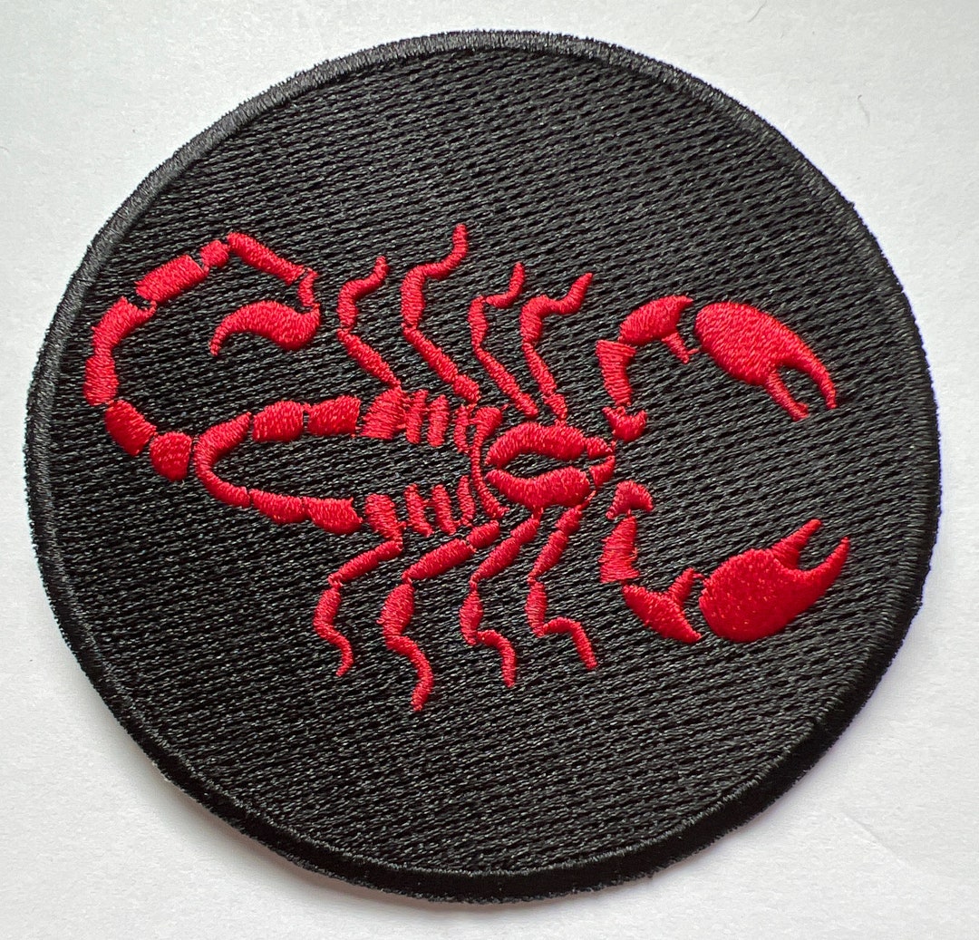 Scorpio Astrology Sign Horoscope Iron on Patch 3.5 Inches Etsy
