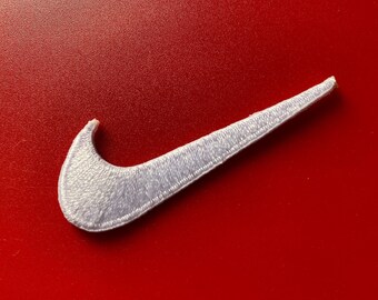 nike swoosh leather patch