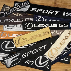 Lot of 20 OEM Luxury Sport Car Patches – Random Sew-On Logo Badges – Embroidered Set for Jackets, Hats, Bags, Crafts