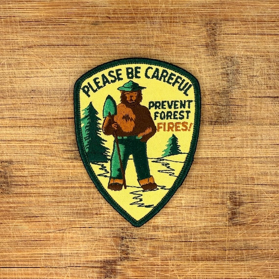 Smokey Bear Patch Vintage Forest Fire Patch Natio… - image 1