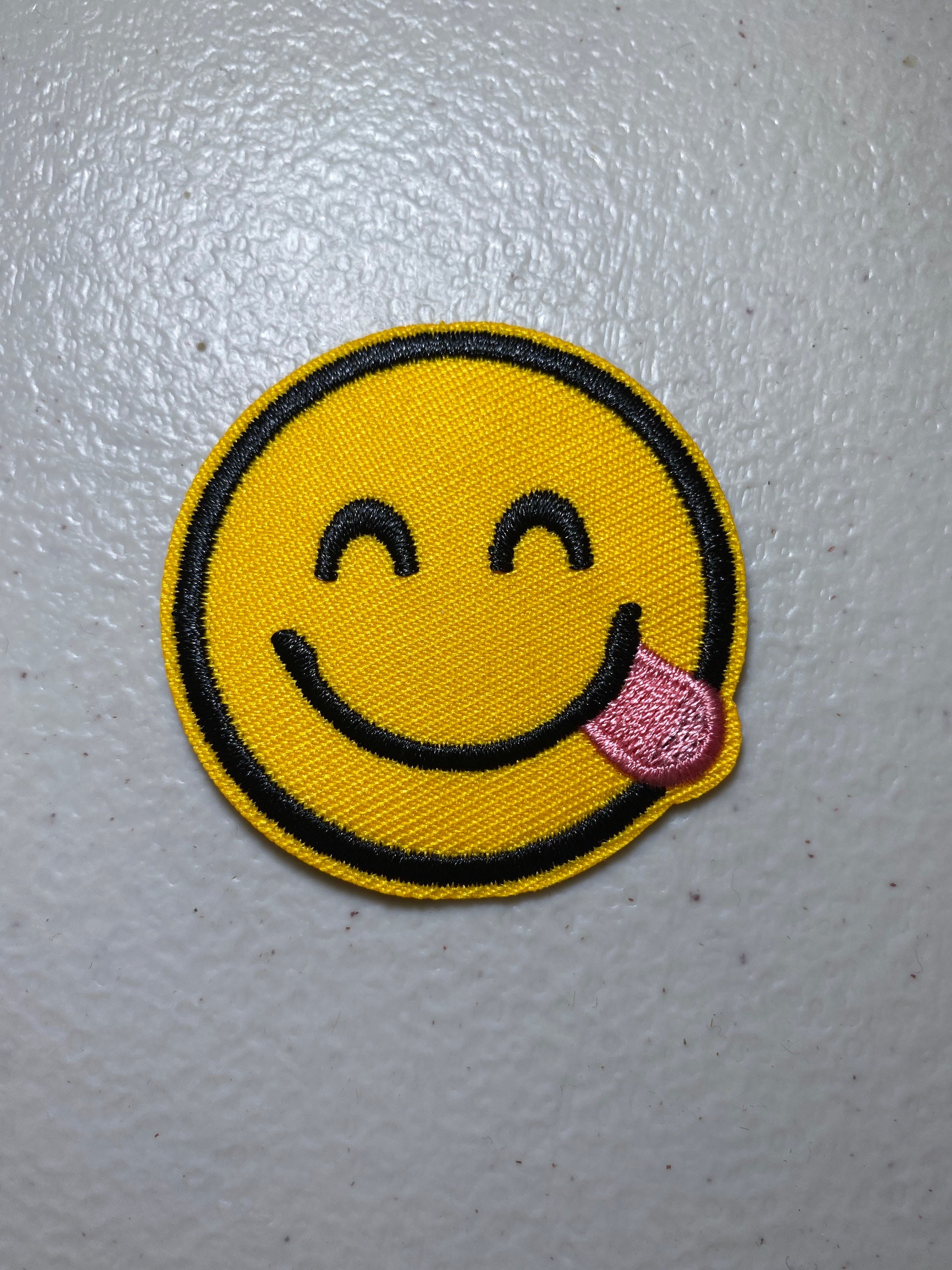 Funny Patches Smiley Patch – Stargazer Embroidery