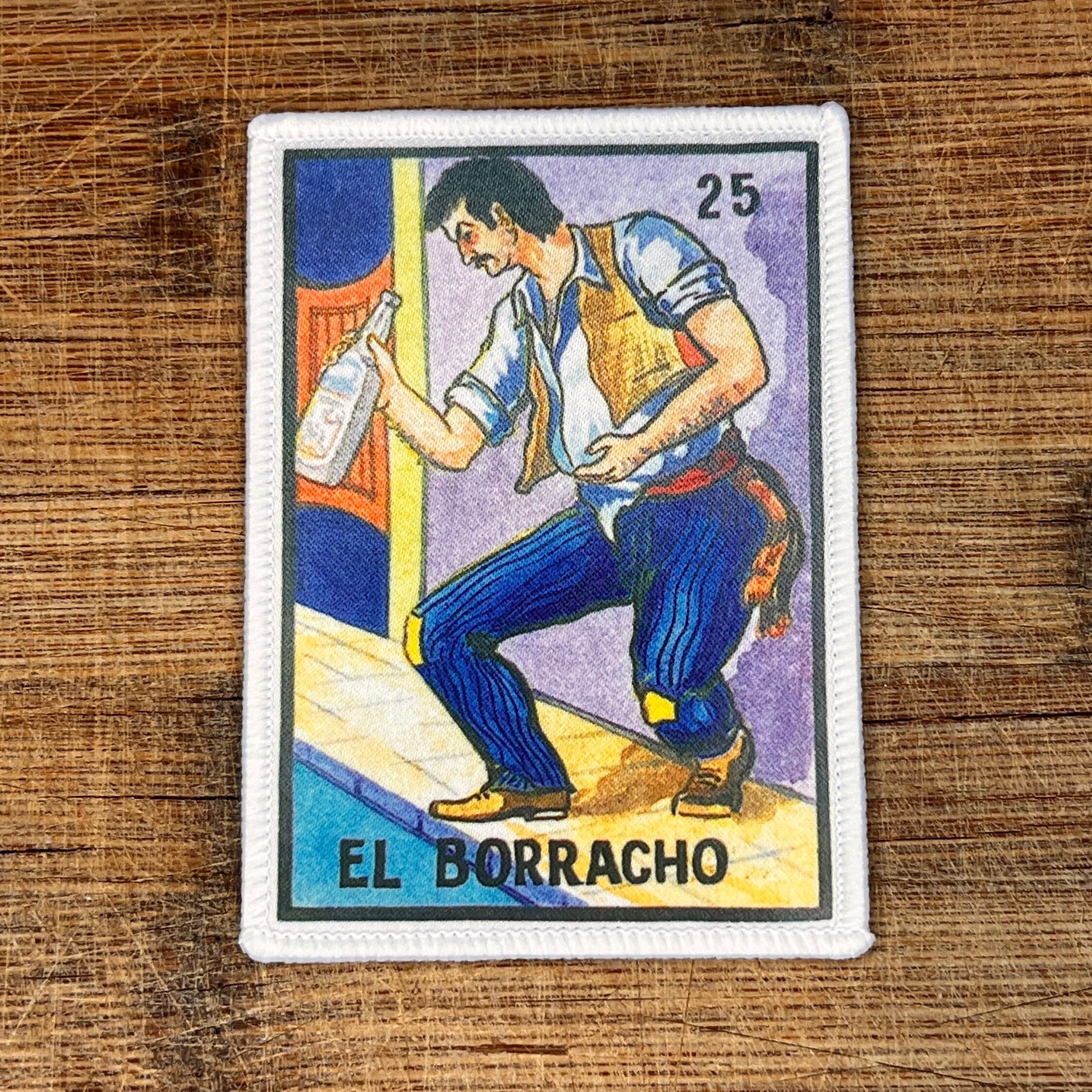 Mens El Borracho Vintage Funny Party T-Shirt : Drunk Loteria Mens El Borracho Vintage Funny Party T-Shirt : Drunk Loteria