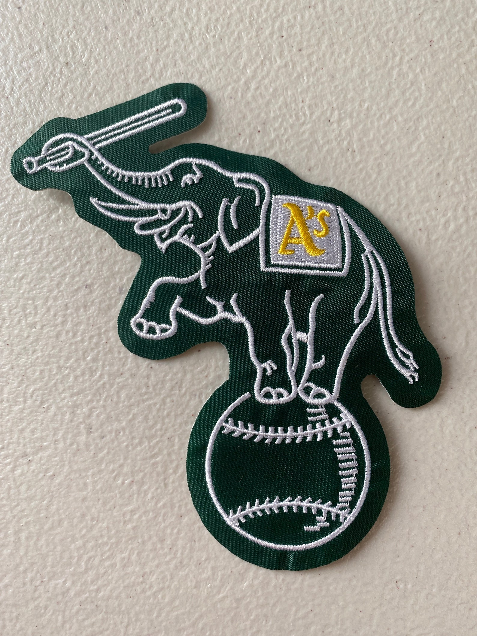 Oakland Athletics As Stomper Iron on Jersey logo patch 5 x Etsy