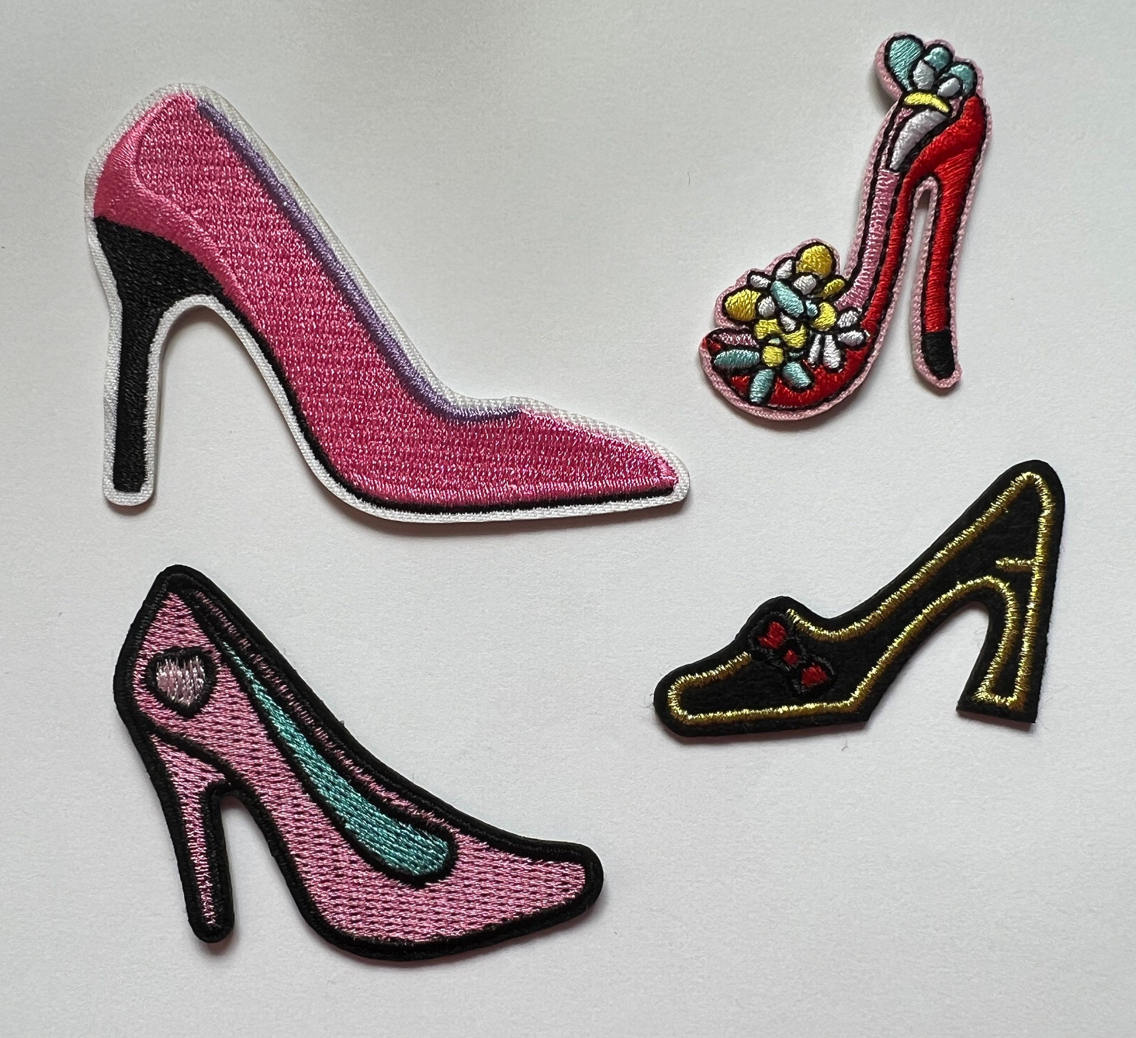 Embroidered Barbie Inspired Iron on Patches 