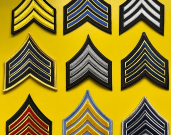 Police Fire Military Security Costume Uniform Stripes 9 Colors V1