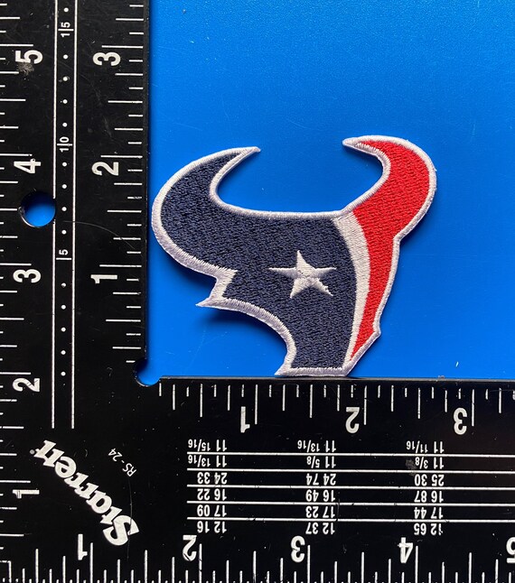 Houston Texans NFL Embroidered Iron On Patch – 3" X 3", Official Team Merch