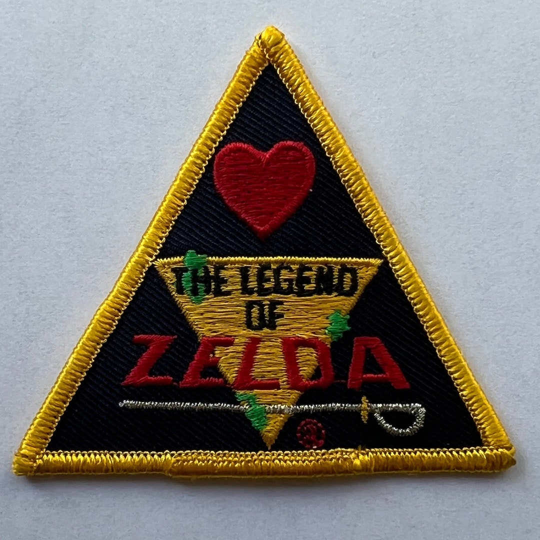 Vintage Legend of Zelda NES Video Game Embroidered Patch 3 Etsy