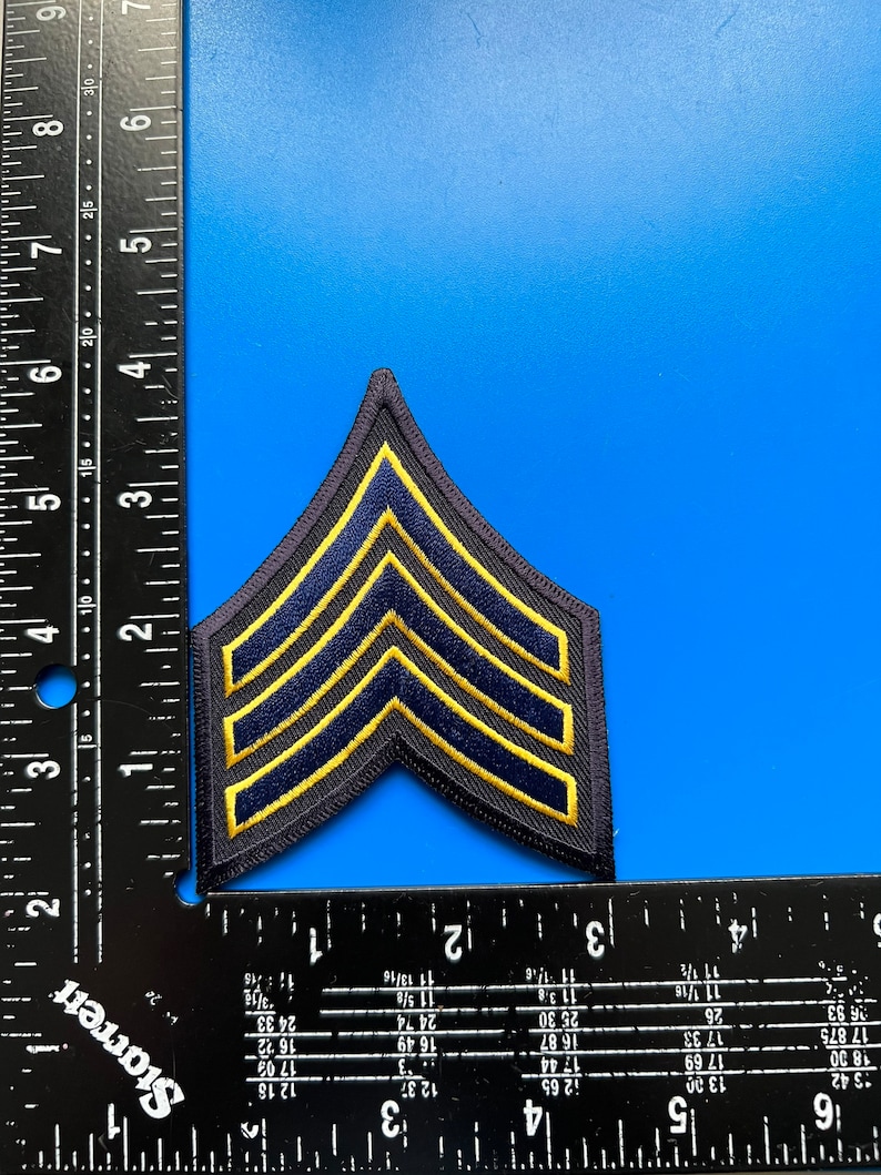 Police Fire Military Security Costume Uniform Stripes 9 Colors V1 Blk/Blu/Gld 2 Piece
